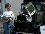 Ruth with Victoria Model A Ford