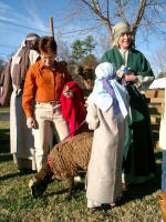 Shepherdess gets her sheep back from Rose Anne.