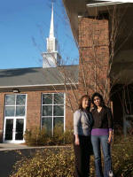 Vi & Thu Oanh at the Calvary Church of the Nazarene.