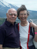 Daddy and Mother at the Coldwater Ridge Visitors' Center.