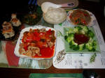 One of Misun's awesome meals we enjoyed.